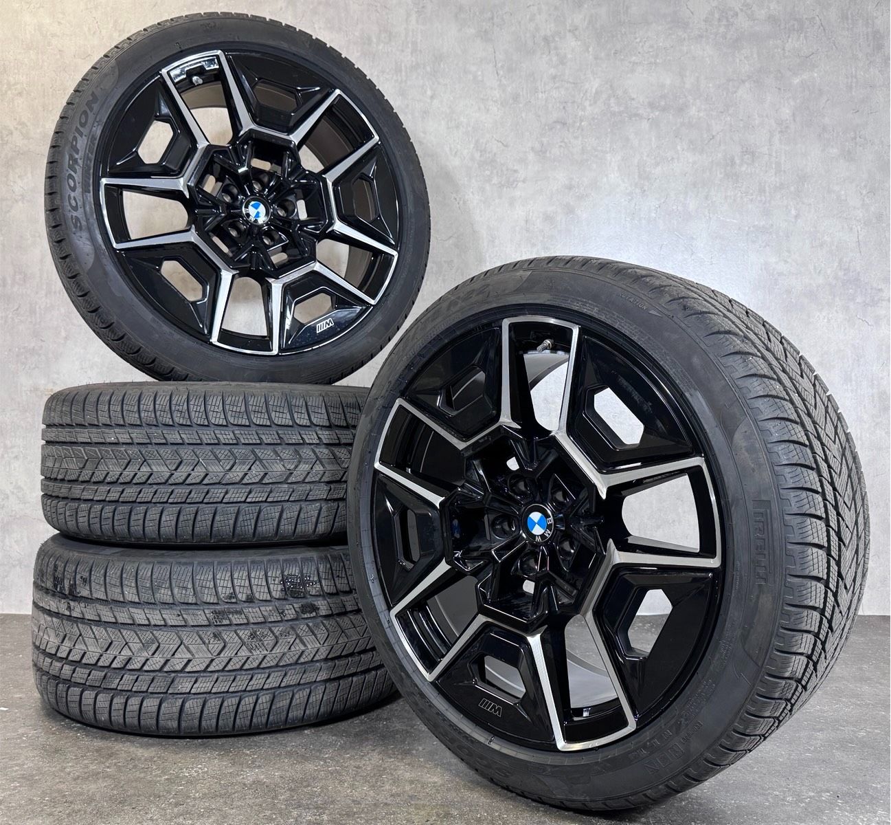 ORIGINAL 22 ZOLL BMW XM G09 M 922 STYLING DOT 24 AERO WINTERRÄDER