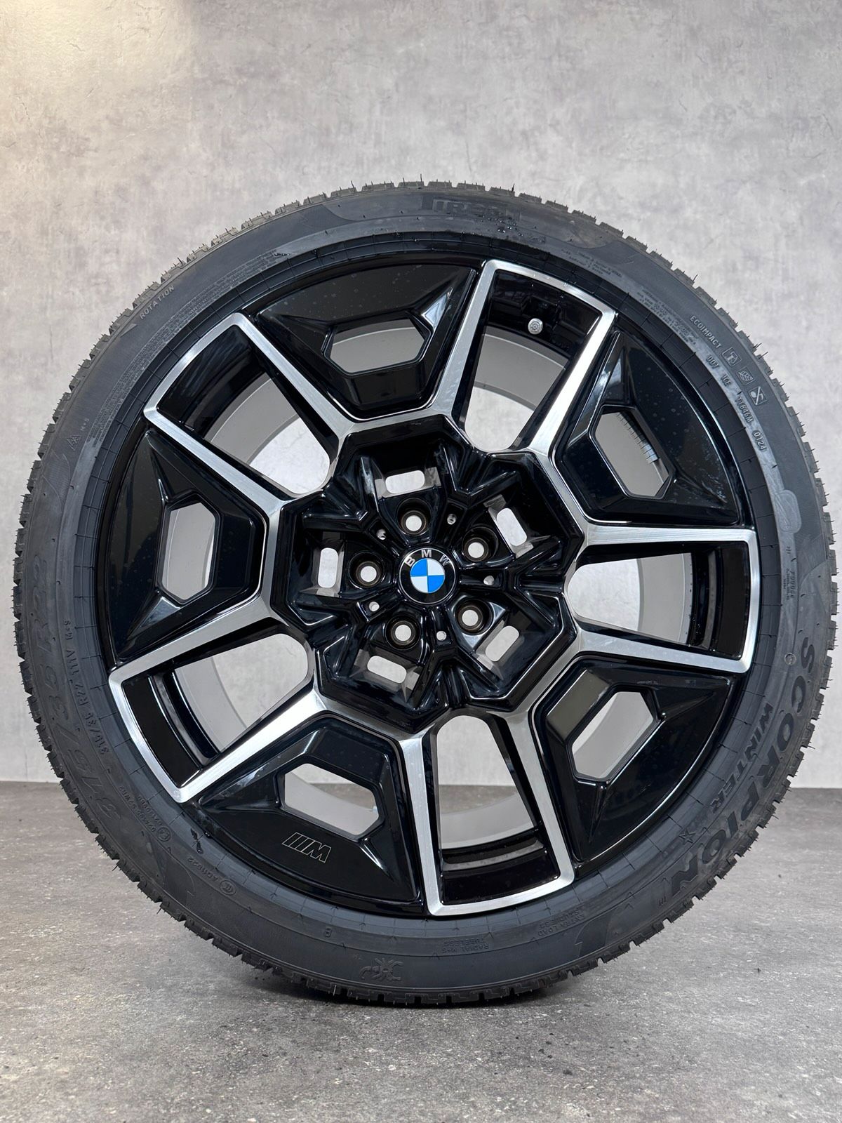 ORIGINAL 22 ZOLL BMW XM G09 M 922 STYLING DOT 24 AERO WINTERRÄDER