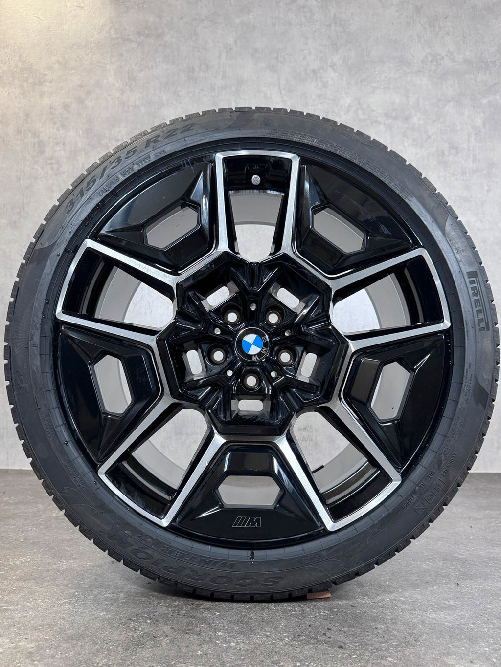 ORIGINAL 22 ZOLL BMW XM G09 M 922 STYLING DOT 24 AERO WINTERRÄDER