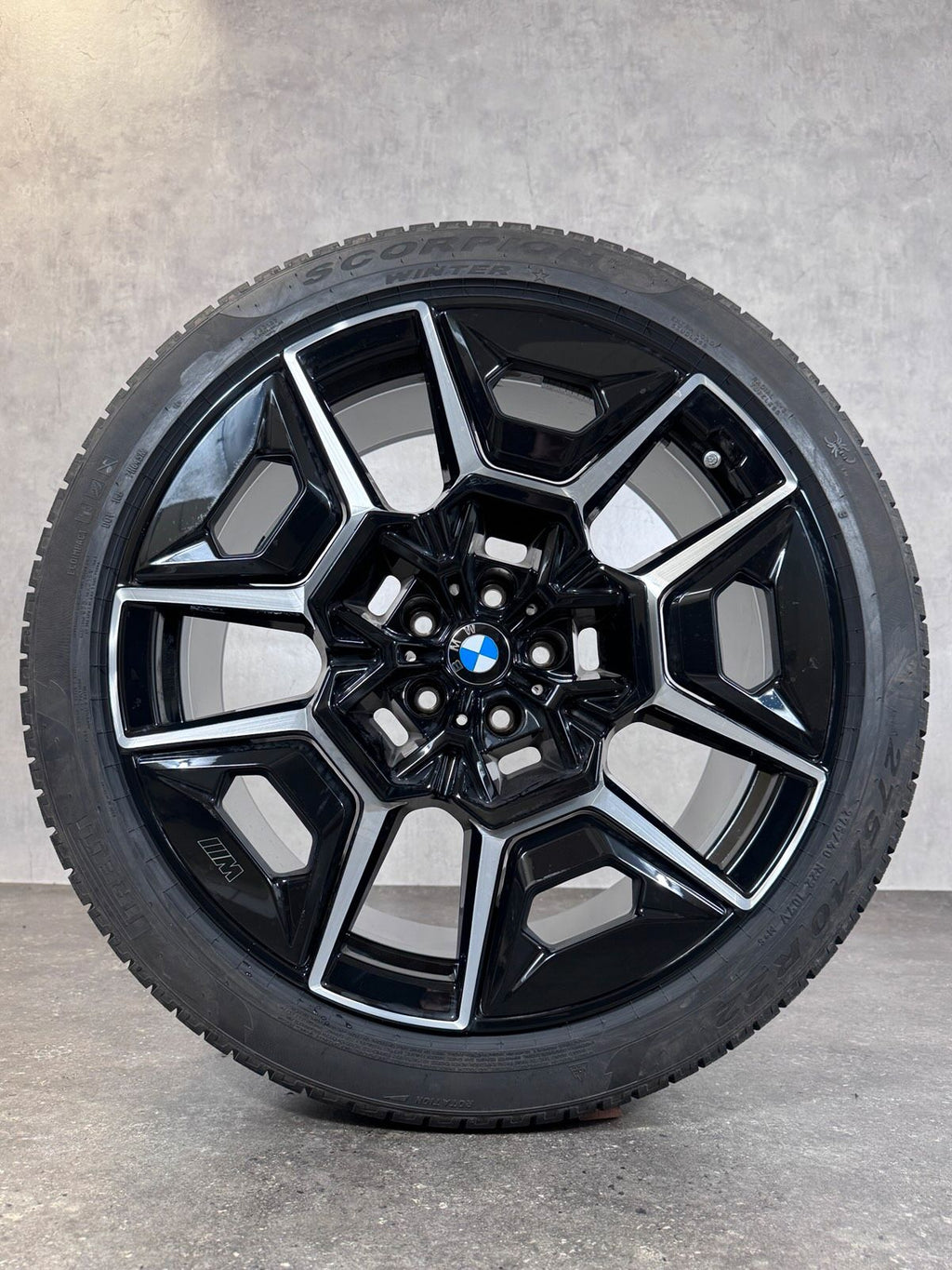 ORIGINAL 22 ZOLL BMW XM G09 M 922 STYLING DOT 24 AERO WINTERRÄDER