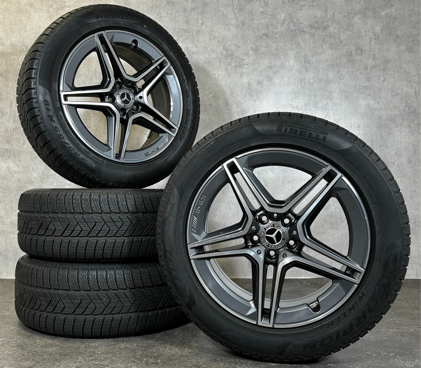ORIGINAL 19 ZOLL MERCEDES AMG GLC X253 C253 WINTERRÄDER