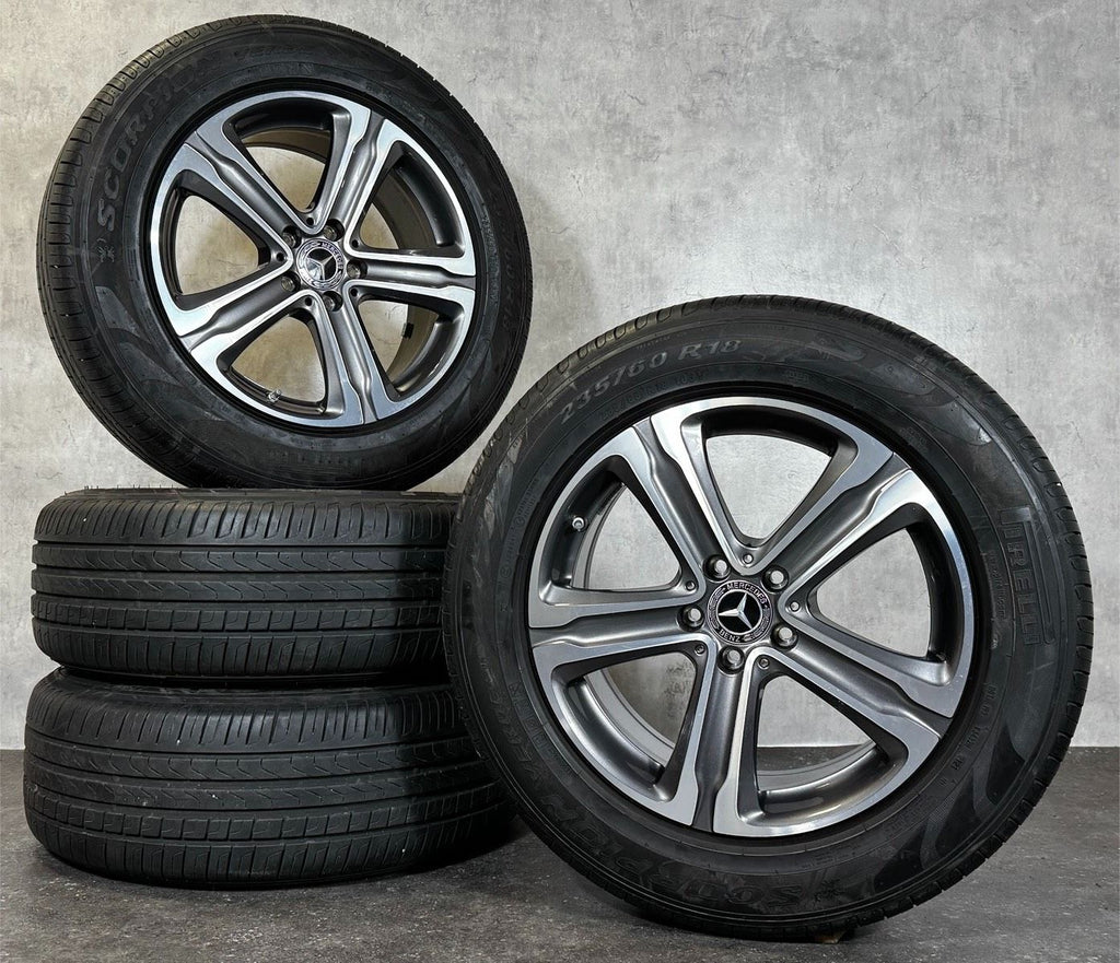 ORIGINAL 18 ZOLL MERCEDES GLC X253 C253 SOMMERRÄDER A253401