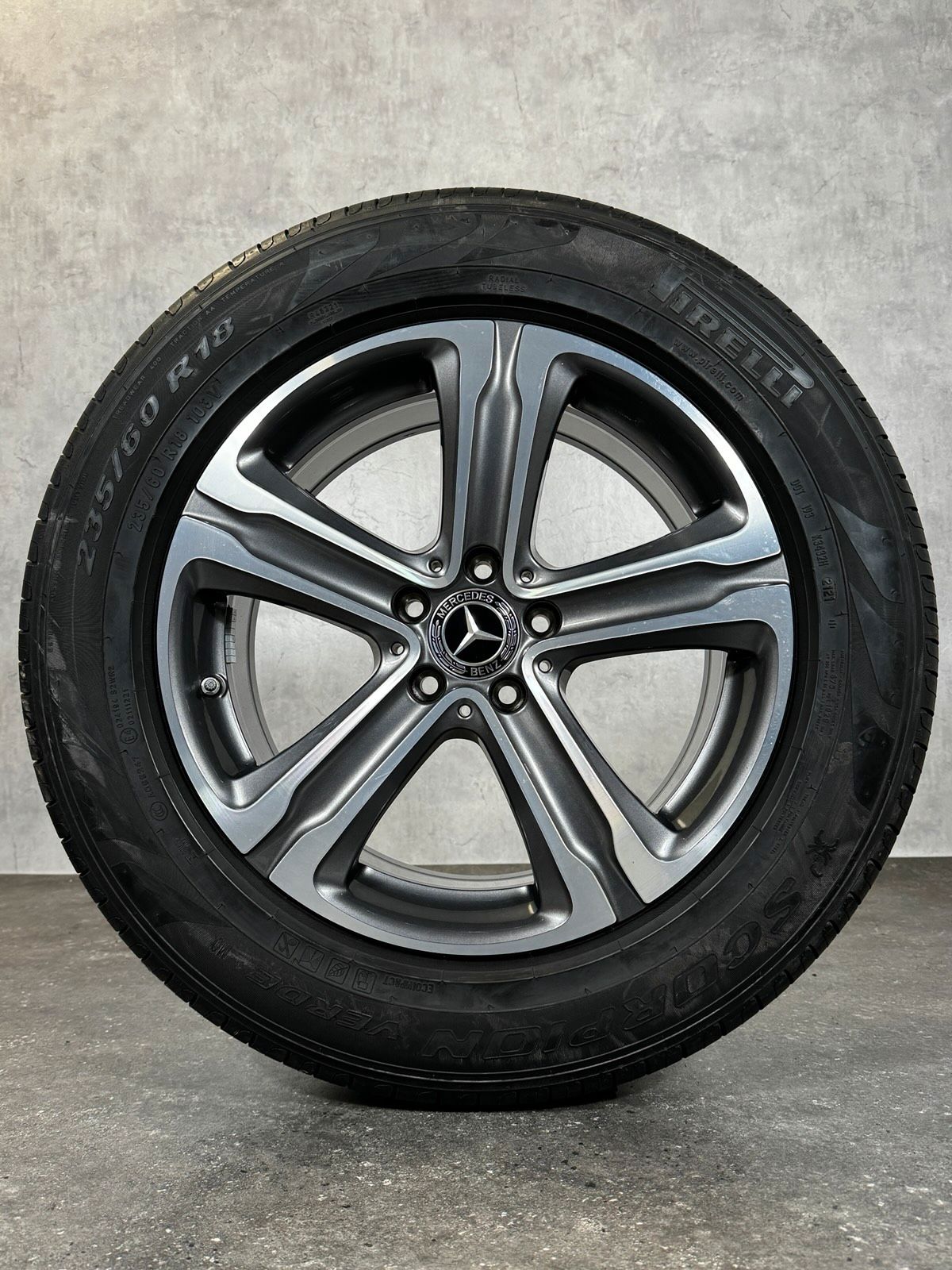 ORIGINAL 18 ZOLL MERCEDES GLC X253 C253 SOMMERRÄDER A253401