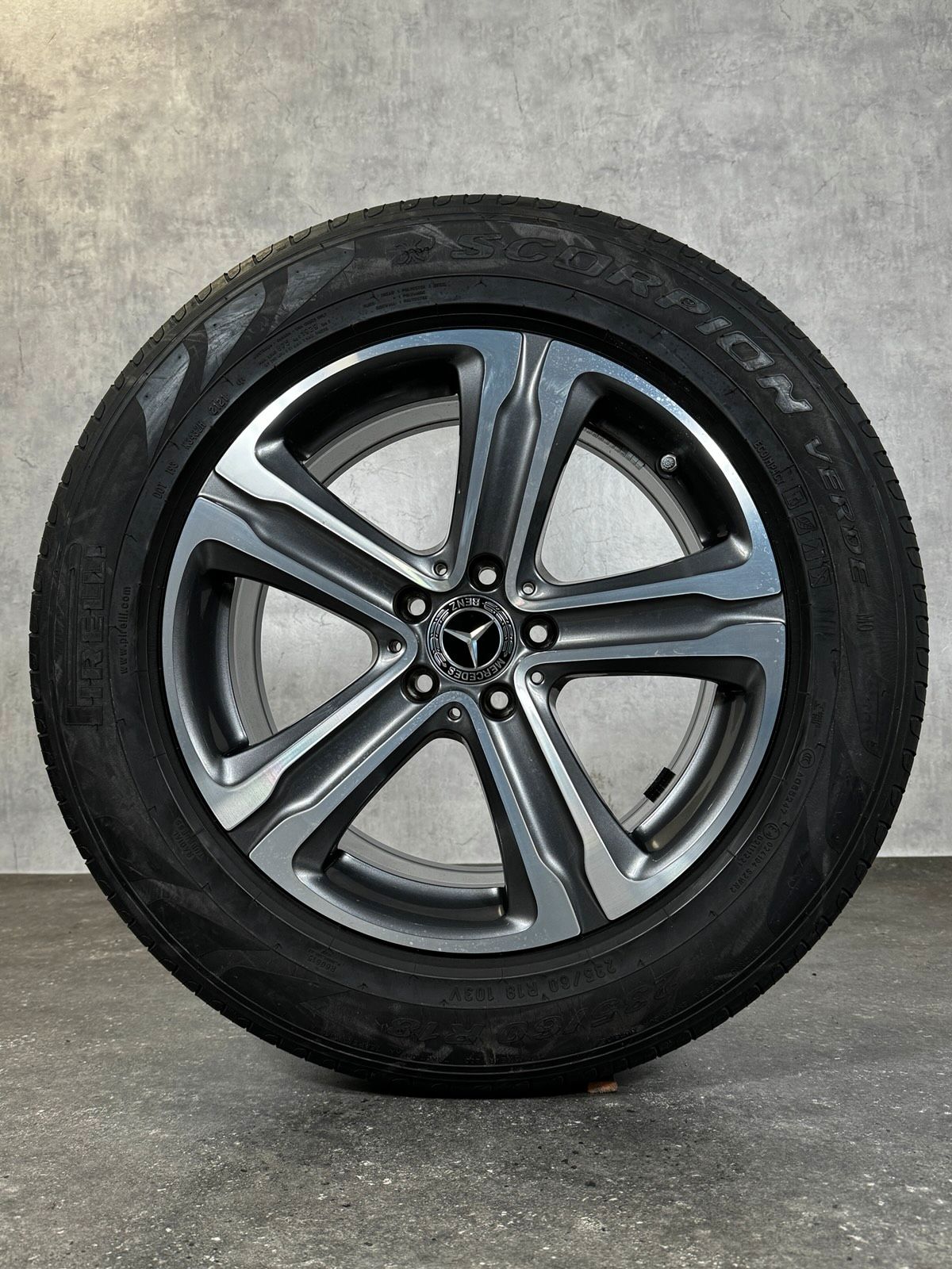 ORIGINAL 18 ZOLL MERCEDES GLC X253 C253 SOMMERRÄDER A253401
