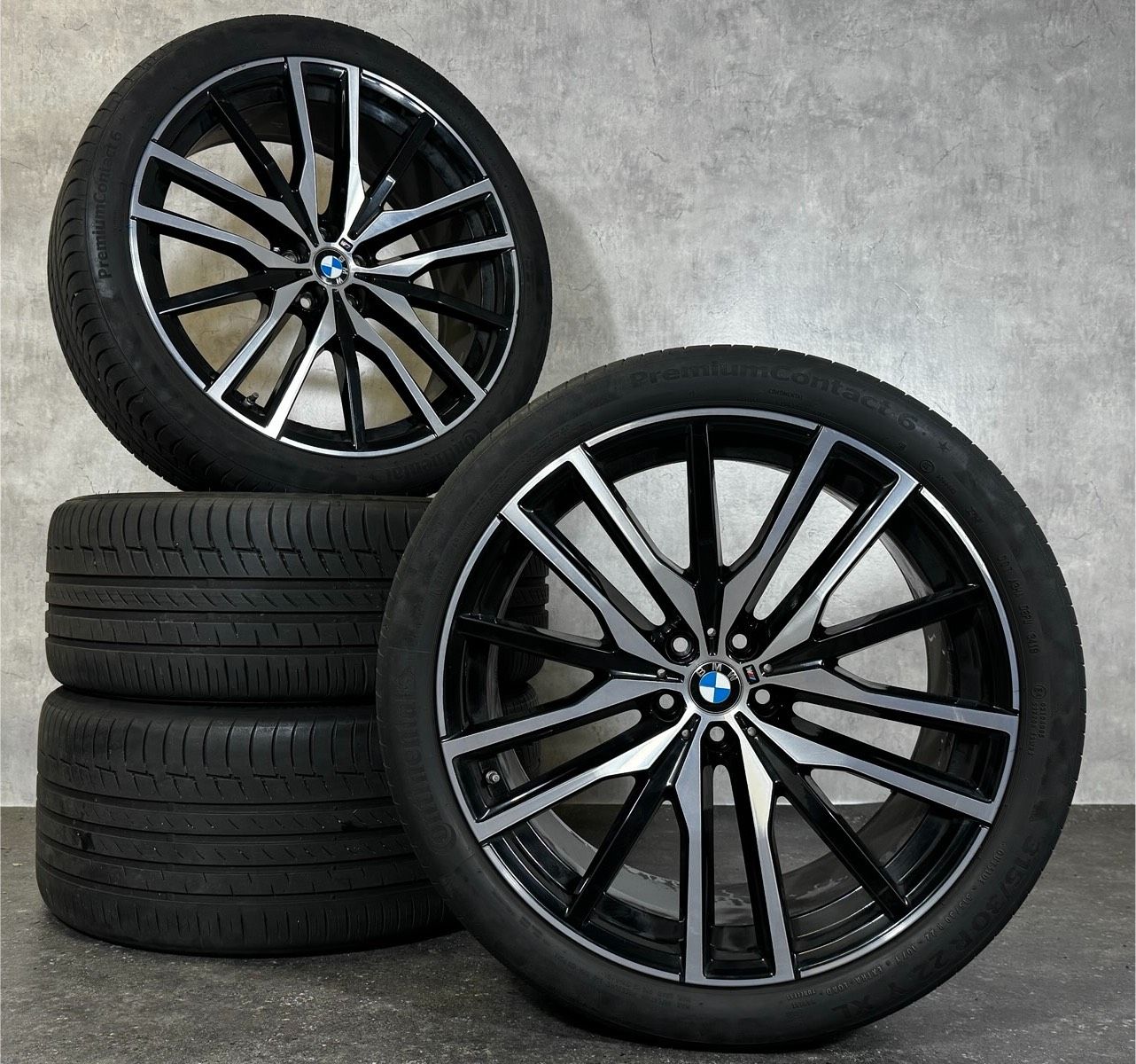 ORIGINAL 22 ZOLL BMW X5 G05 X6 G06 M 742 SOMMERRÄDER