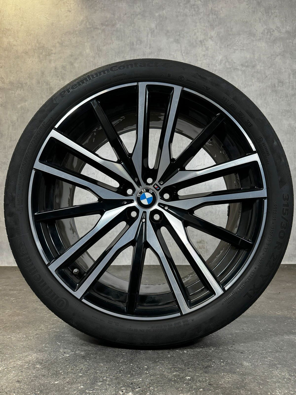 ORIGINAL 22 ZOLL BMW X5 G05 X6 G06 M 742 SOMMERRÄDER