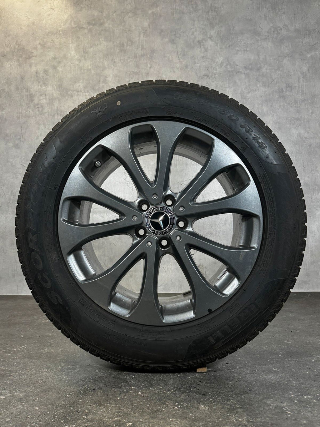ORIGINAL 18 ZOLL MERCEDES GLC X253 C253 WINTERRÄDER 7MM