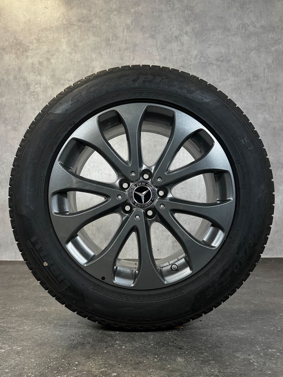 ORIGINAL 18 ZOLL MERCEDES GLC X253 C253 WINTERRÄDER 7MM