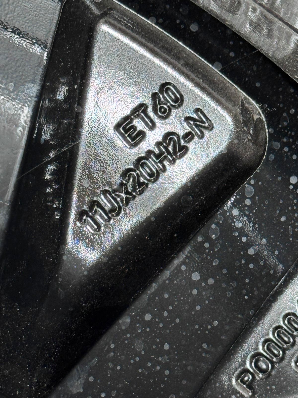 ORIGINAL 20 ZOLL PORSCHE TAYCAN II AERO II WINTERRÄDER 9J1