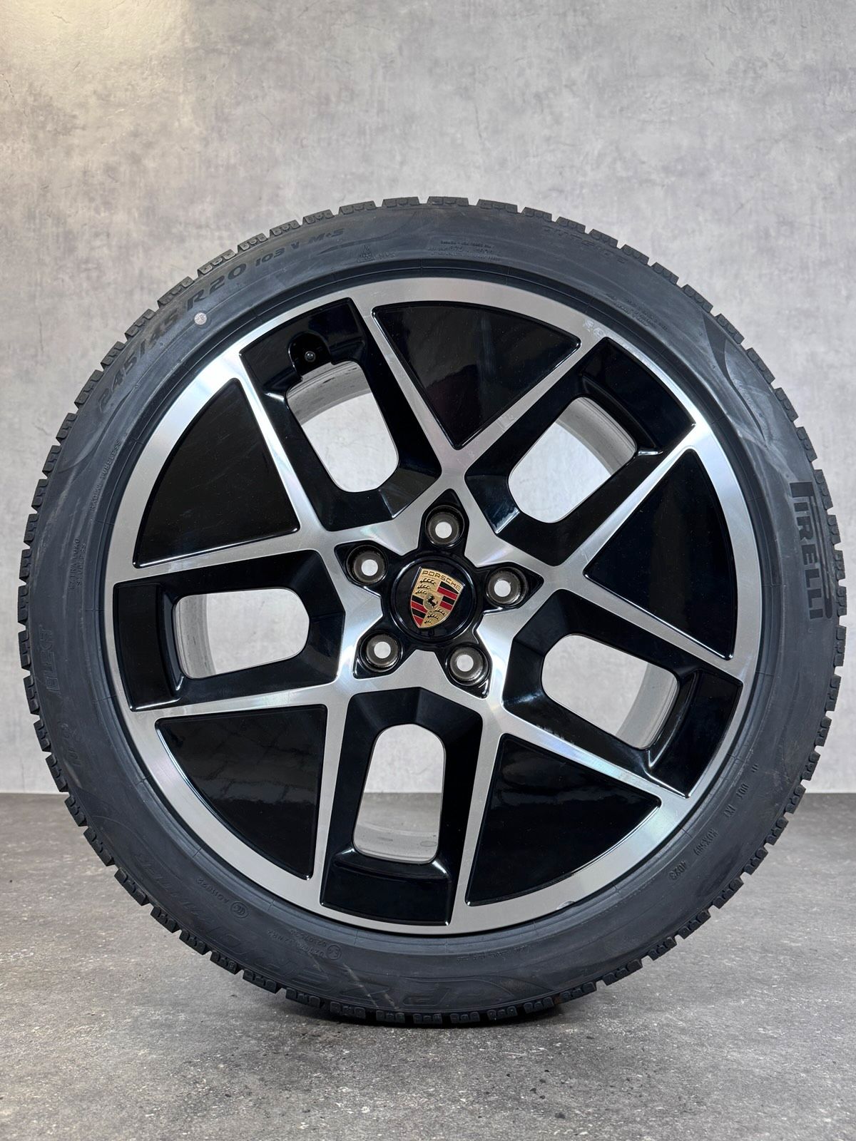ORIGINAL 20 ZOLL PORSCHE TAYCAN II AERO II WINTERRÄDER 9J1