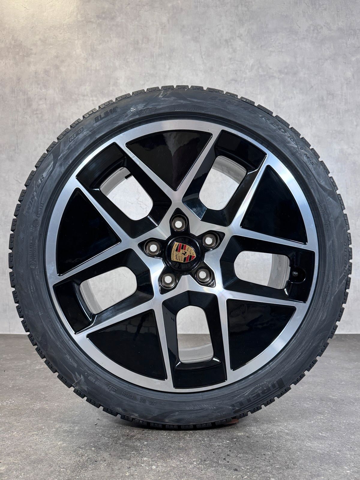 ORIGINAL 20 ZOLL PORSCHE TAYCAN II AERO II WINTERRÄDER 9J1