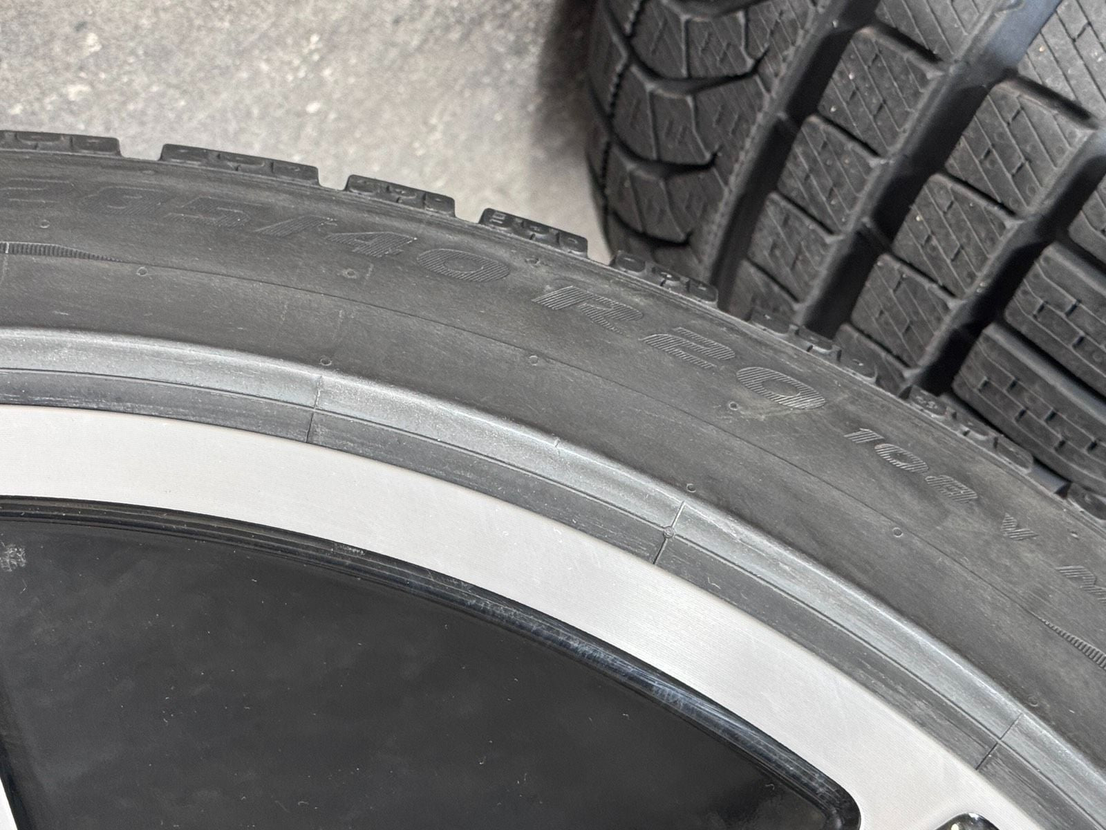 ORIGINAL 20 ZOLL PORSCHE TAYCAN II AERO II WINTERRÄDER 9J1