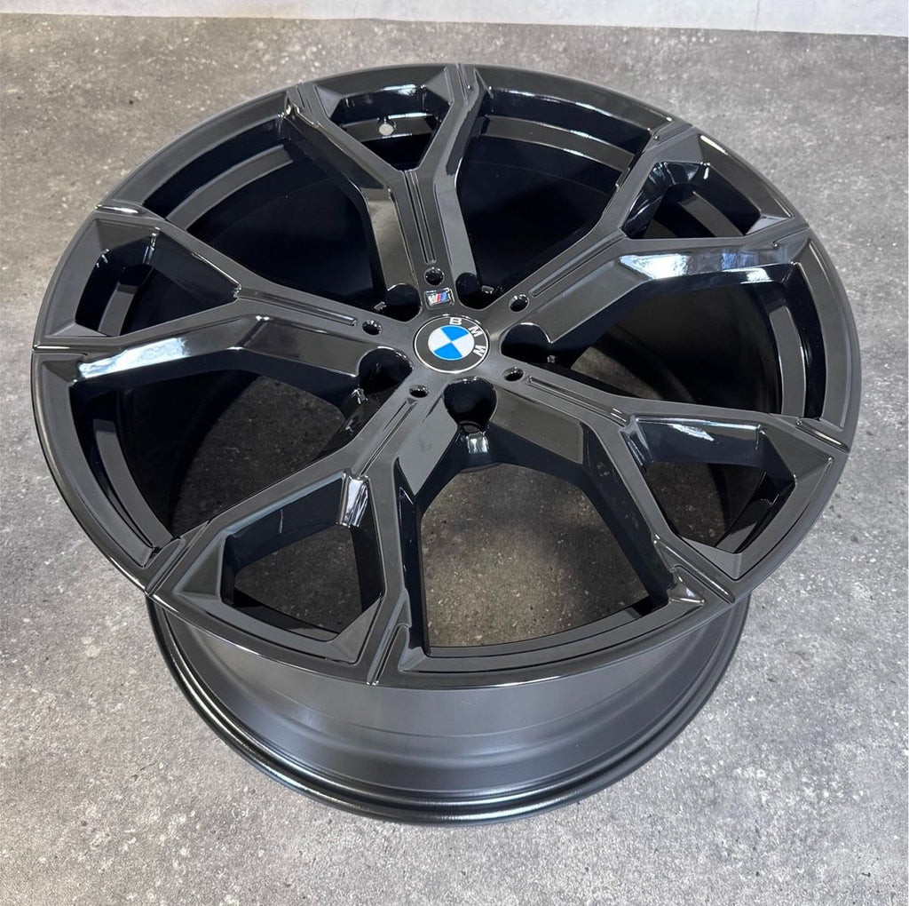ORIGINAL 21 ZOLL BMW X5 G05 X6 G06 M 741 FELGEN SCHWARZ 8710988