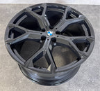 ORIGINAL 21 ZOLL BMW X5 G05 X6 G06 M 741 FELGEN SCHWARZ 8710988