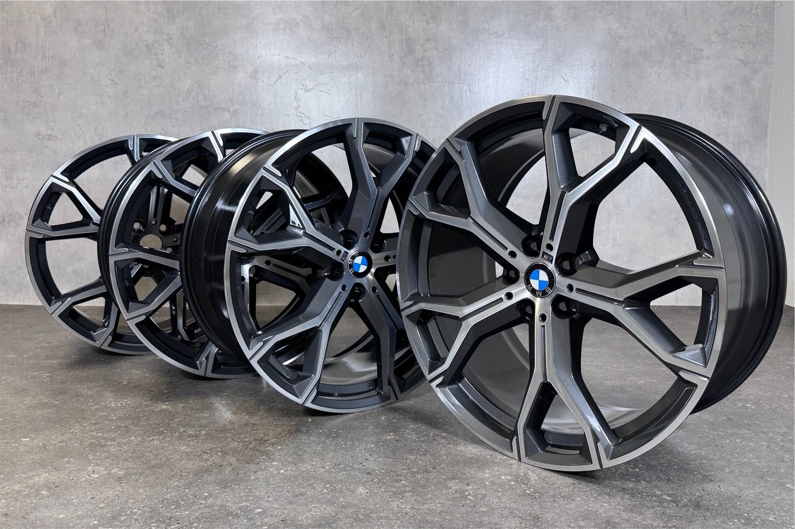 NEU ORIGINAL 21 ZOLL BMW X5 G05 X6 G06 M 741 FELGEN 8071998