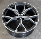 NEU ORIGINAL 21 ZOLL BMW X5 G05 X6 G06 M 741 FELGEN 8071998