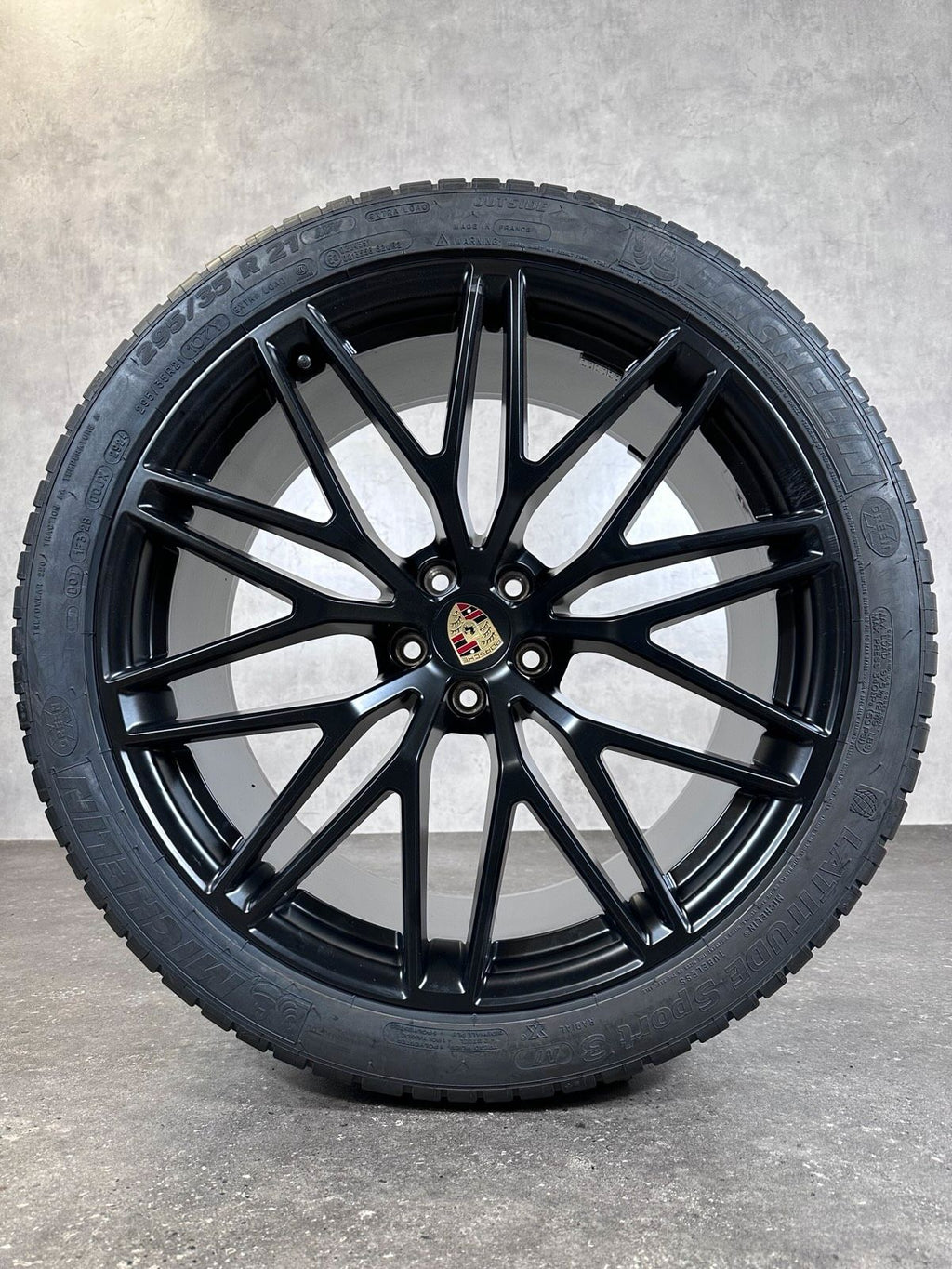 NEU ORIGINAL 21 ZOLL PORSCHE MACAN III 95B Spyder SOMMERRÄDER