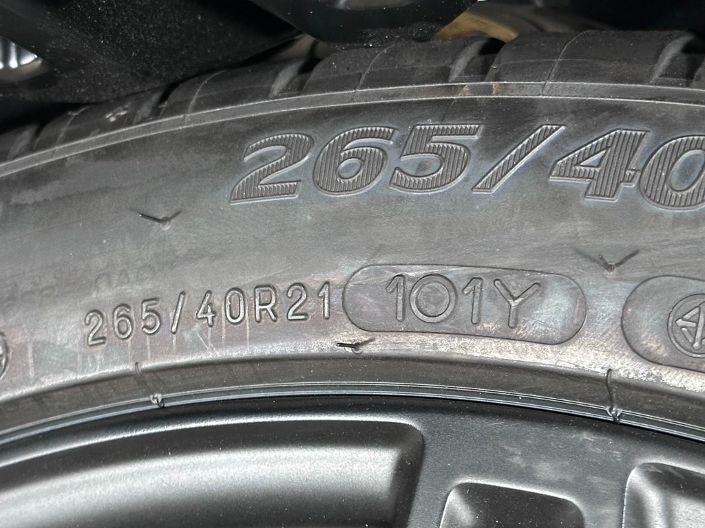 NEU ORIGINAL 21 ZOLL PORSCHE MACAN III 95B Spyder SOMMERRÄDER