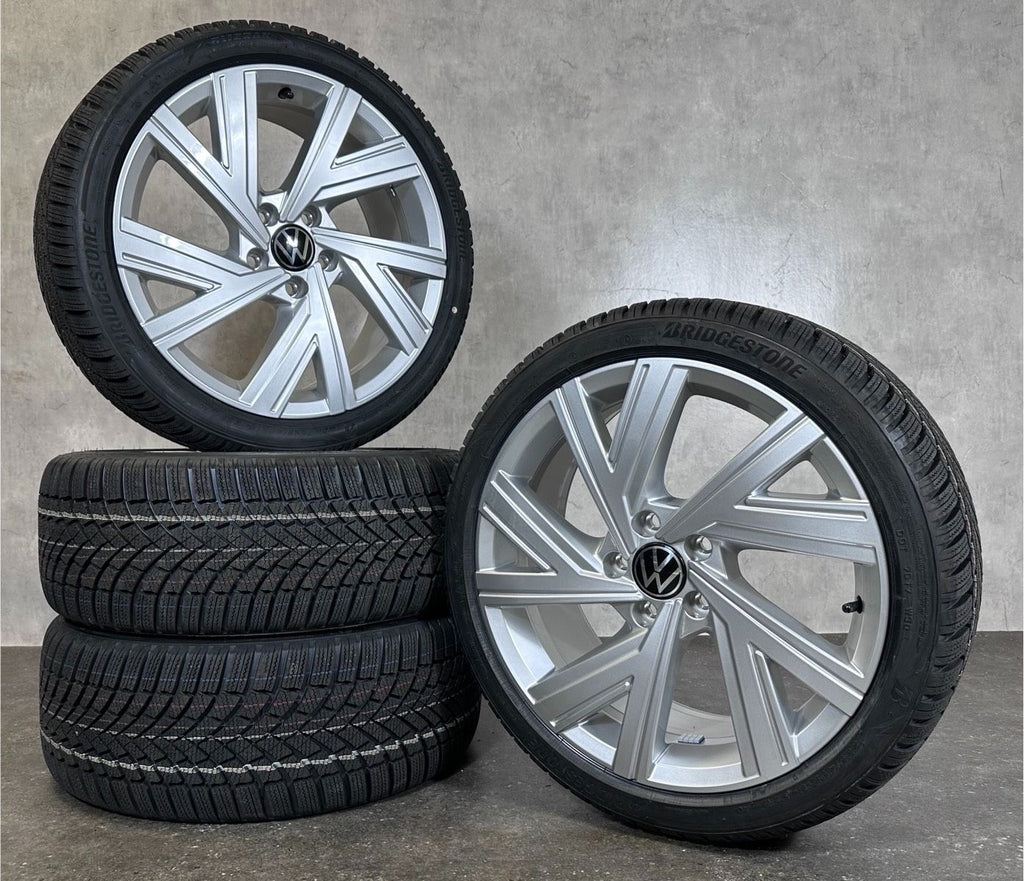 NEU ORIGINAL 18 ZOLL VW GOLF 8 VIII BERGAMO WINTERRÄDER 5H