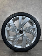 NEU ORIGINAL 18 ZOLL VW GOLF 8 VIII BERGAMO WINTERRÄDER 5H