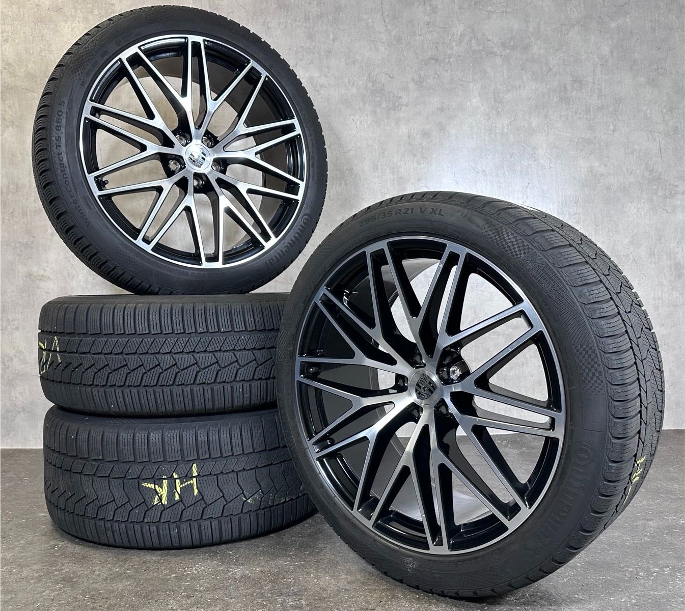 ORIGINAL 21 ZOLL PORSCHE MACAN III RS SPYDER S GTS WINTERRÄDER 95