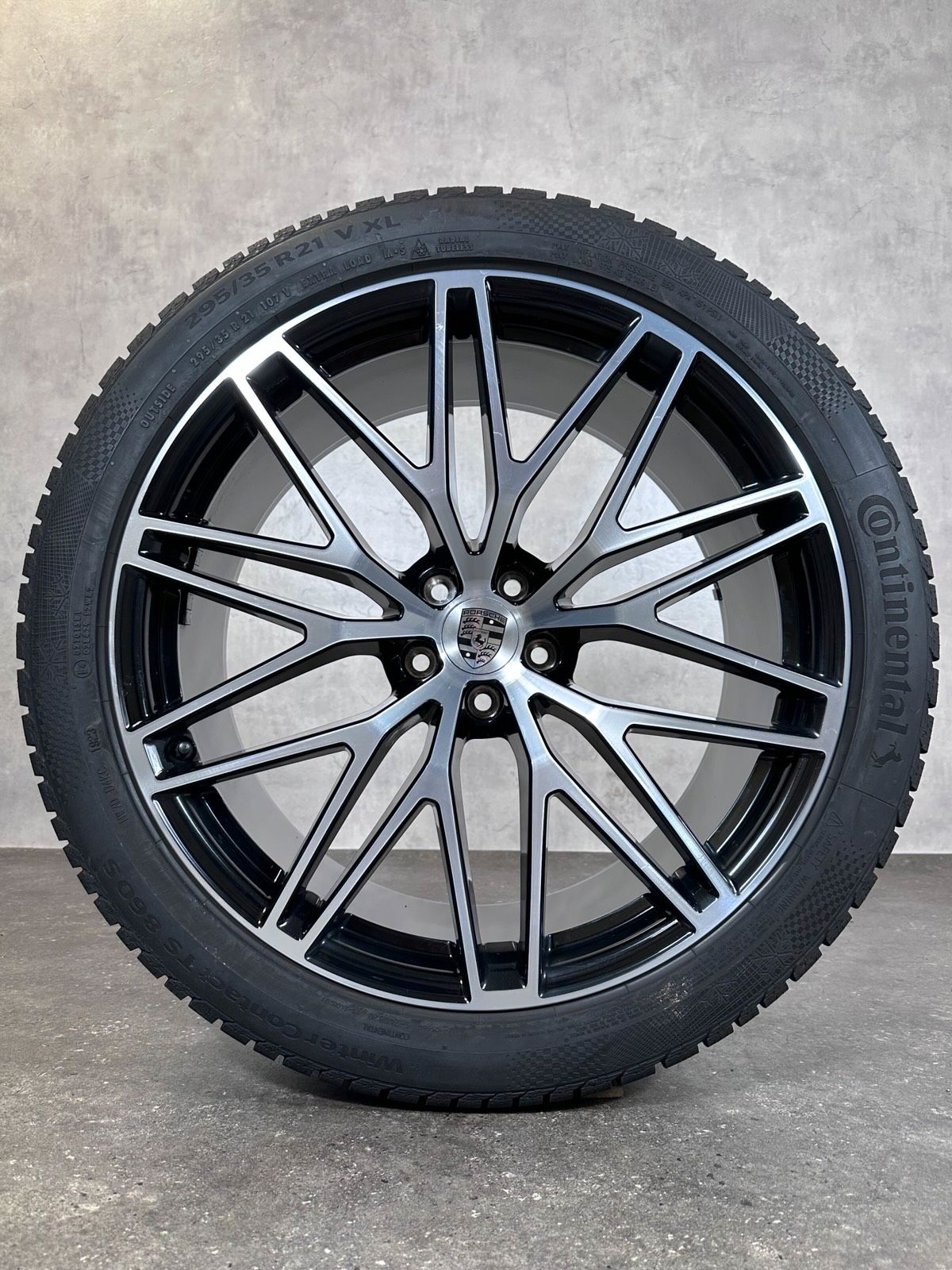 ORIGINAL 21 ZOLL PORSCHE MACAN III RS SPYDER S GTS WINTERRÄDER 95