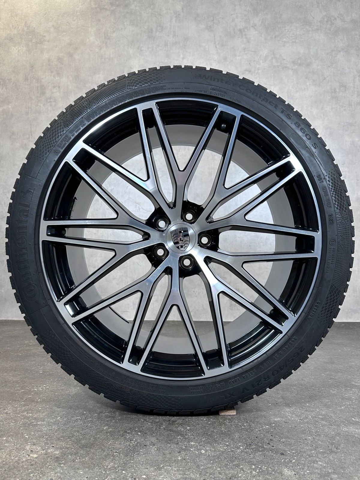 ORIGINAL 21 ZOLL PORSCHE MACAN III RS SPYDER S GTS WINTERRÄDER 95