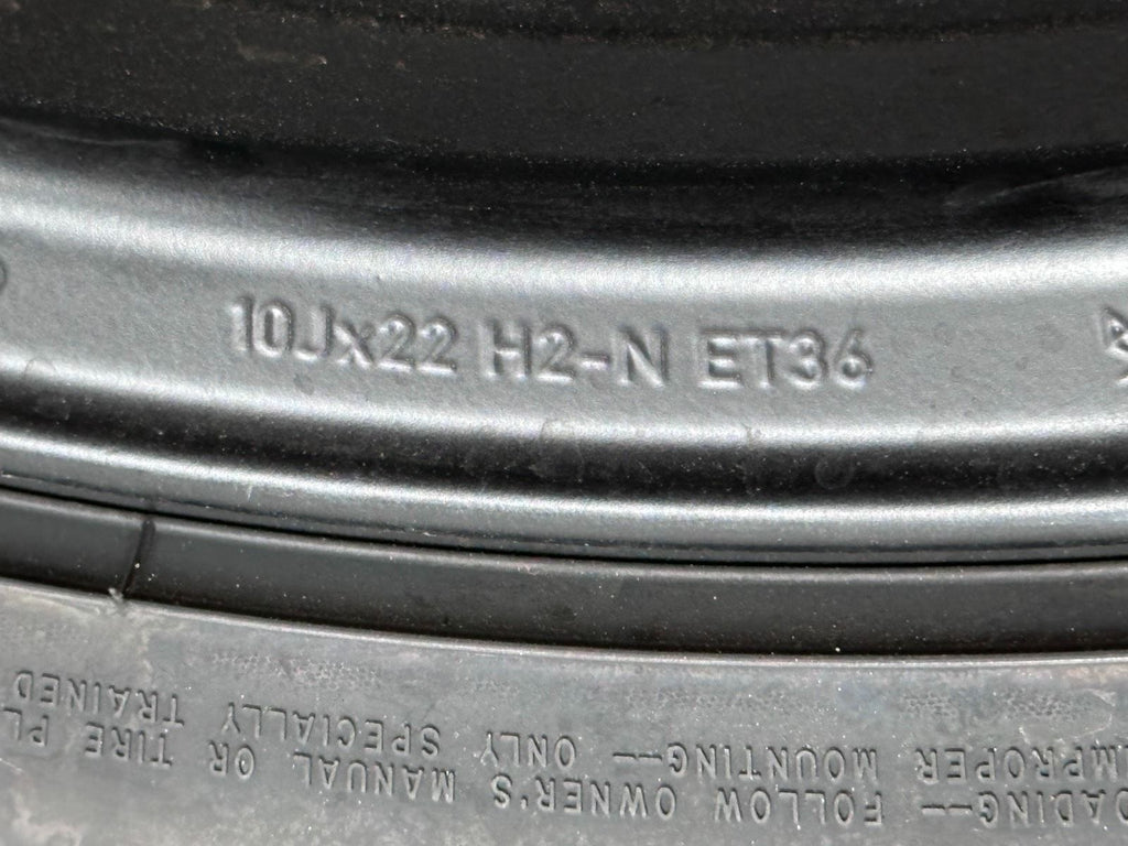 ORIGINAL 22 ZOLL MERCEDES G63 W465 W463 SOMMERRÄDER G-KLASSE