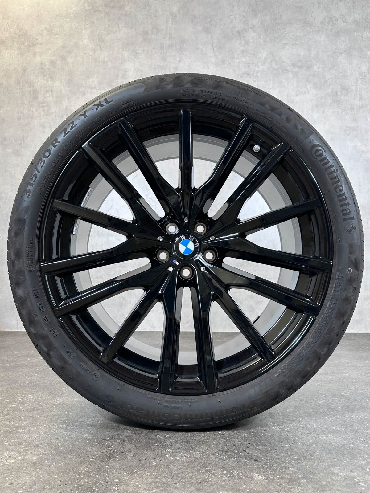 ORIGINAL 22 ZOLL BMW X5 G05 X6 G06 M 742 SOMMERRÄDER