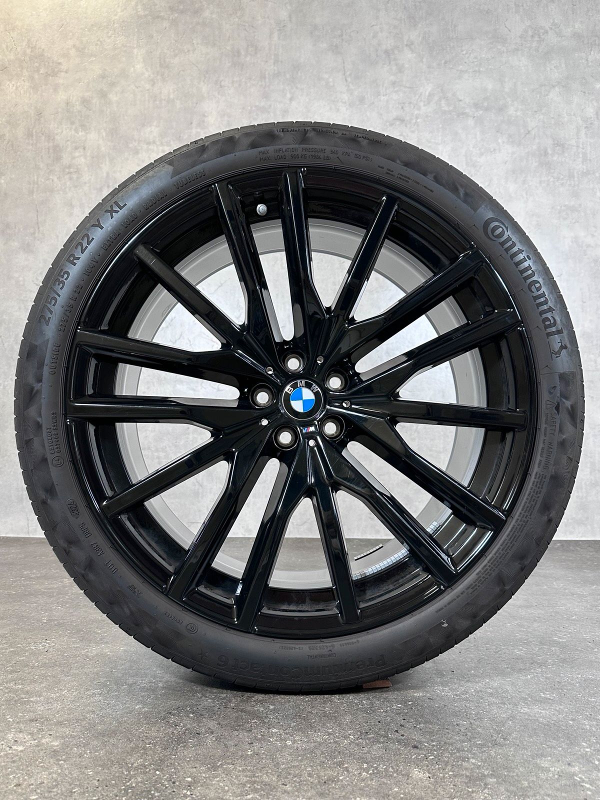 ORIGINAL 22 ZOLL BMW X5 G05 X6 G06 M 742 SOMMERRÄDER