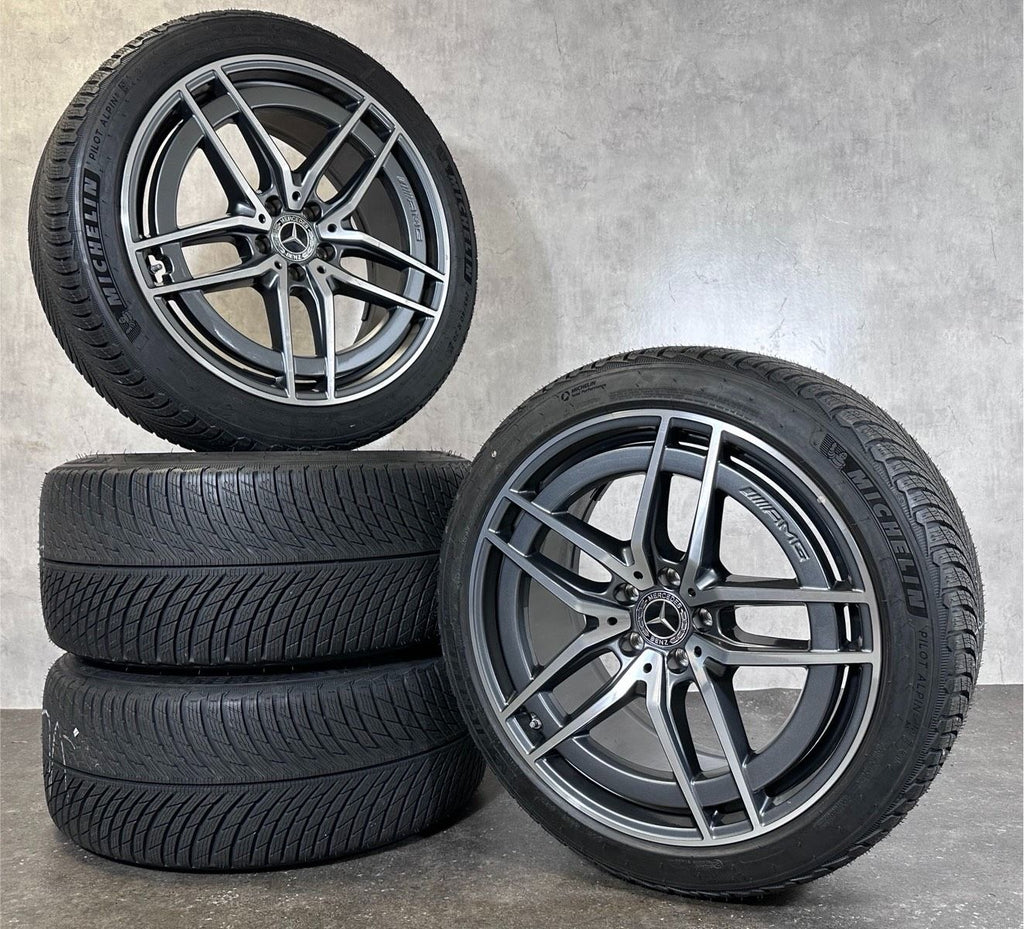 ORIGINAL 20 ZOLL MERCEDES SL 43 55 63 WINTERREIFEN AMG R232