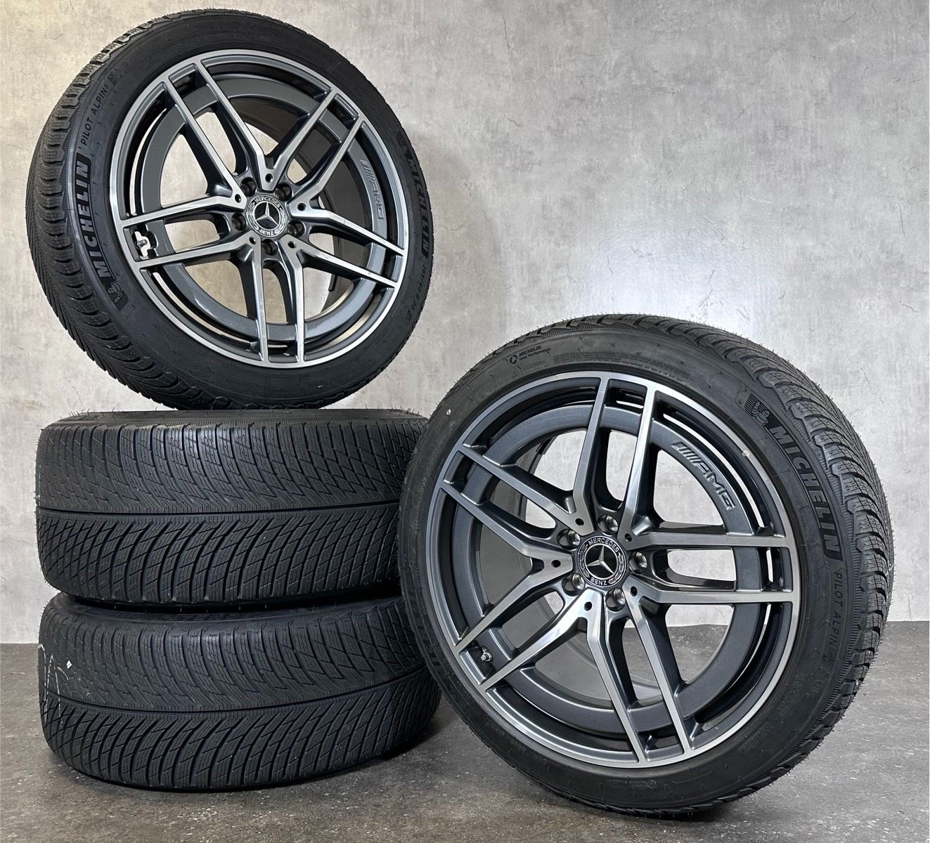 ORIGINAL 20 ZOLL MERCEDES SL 43 55 63 WINTERREIFEN AMG R232