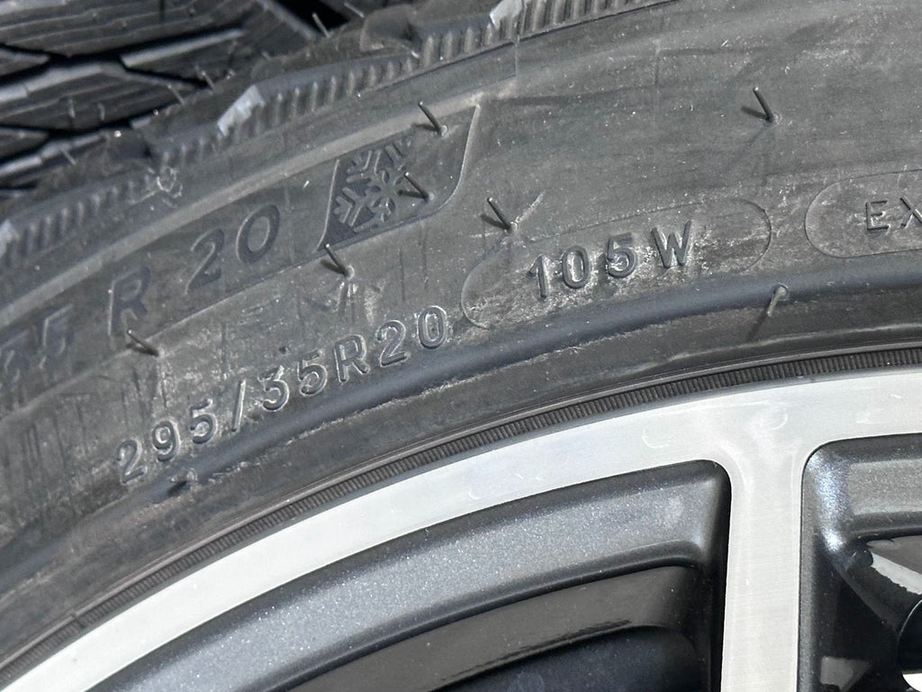 ORIGINAL 20 ZOLL MERCEDES SL 43 55 63 WINTERREIFEN AMG R232