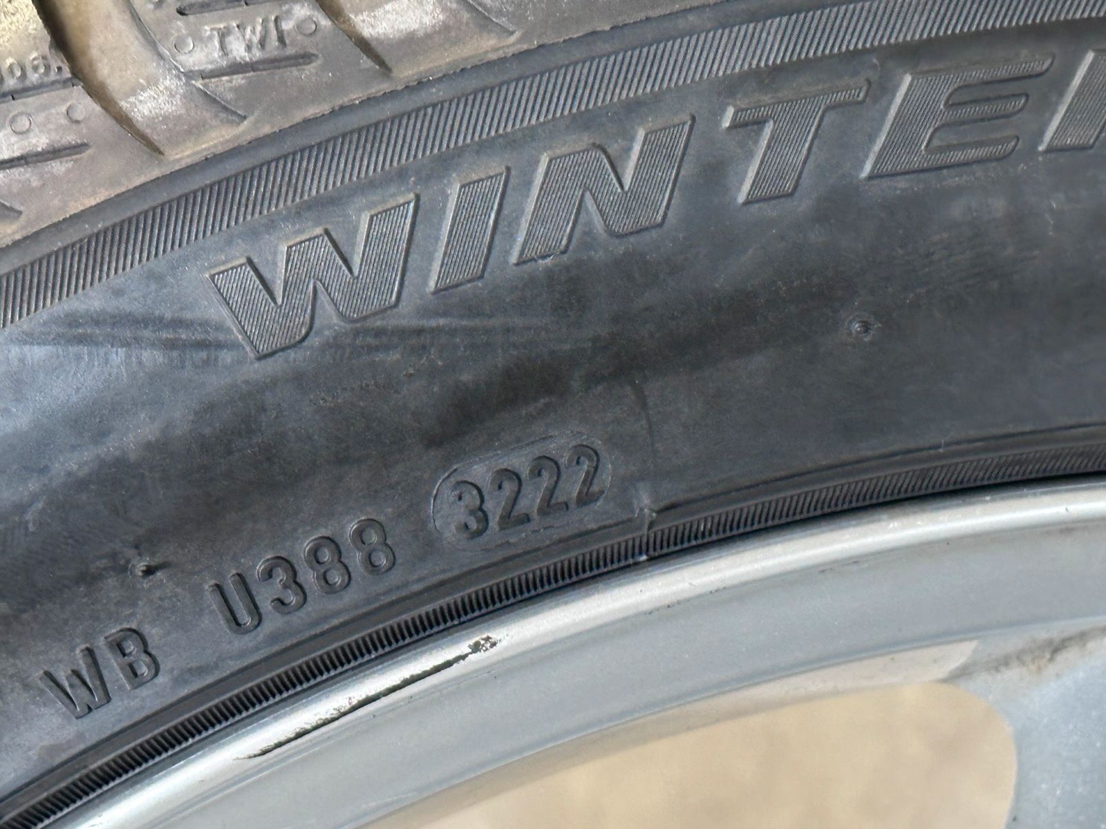 ORIGINAL 18 ZOLL VW PASSAT 3G B8 DARTFORD WINTERREIFEN 7MM