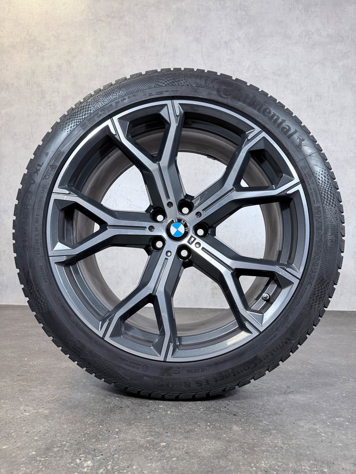 ORIGINAL 21 ZOLL BMW X5 G05 X6 G06 M 741 WINTERREIFEN