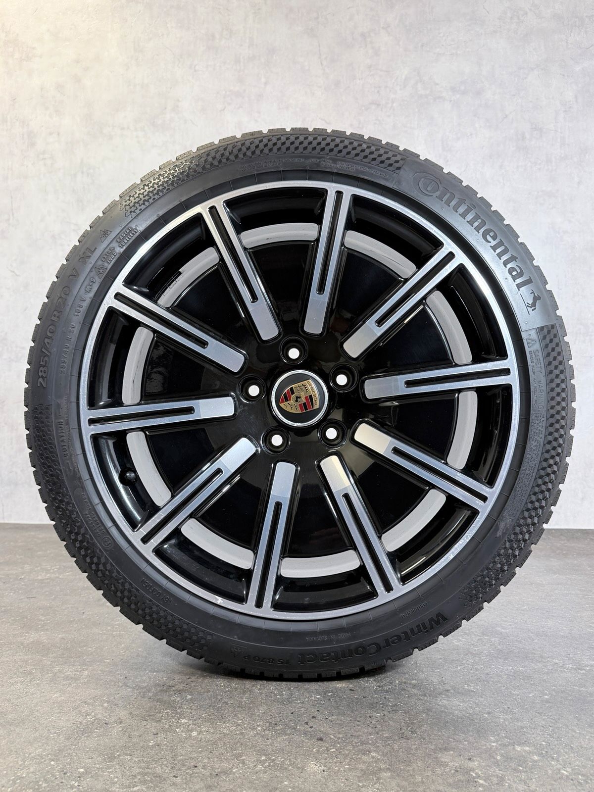 ORIGINAL 20 ZOLL PORSCHE TAYCAN AERO WINTERREIFEN 9J1 4S Turbo GT