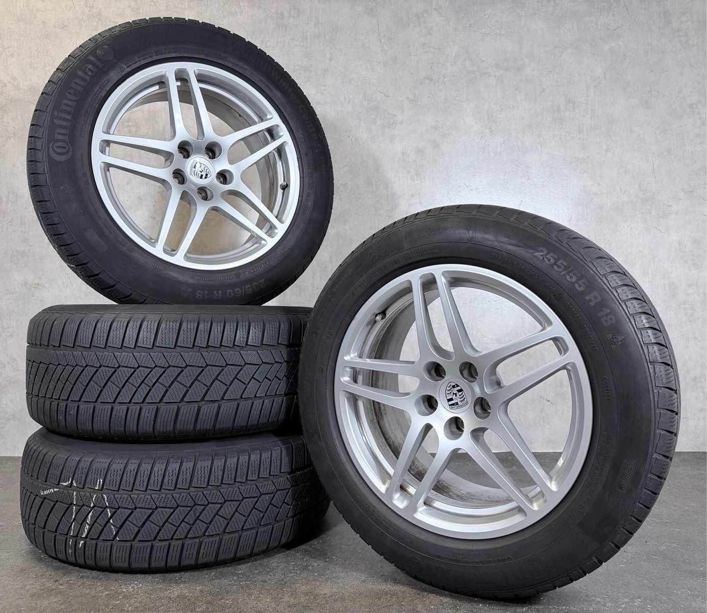 ORIGINAL 18 ZOLL PORSCHE MACAN 95B WINTERREIFEN WINTERRÄDER
