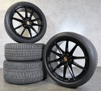 ORIGINAL 20 21 ZOLL PORSCHE 992 C2 S 4S SCHWARZ WINTERREIFEN