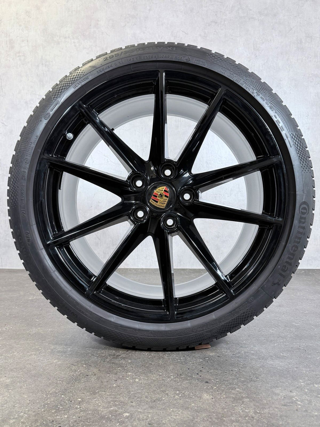ORIGINAL 20 21 ZOLL PORSCHE 992 C2 S 4S SCHWARZ WINTERREIFEN