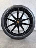 ORIGINAL 20 21 ZOLL PORSCHE 992 C2 S 4S SCHWARZ WINTERREIFEN