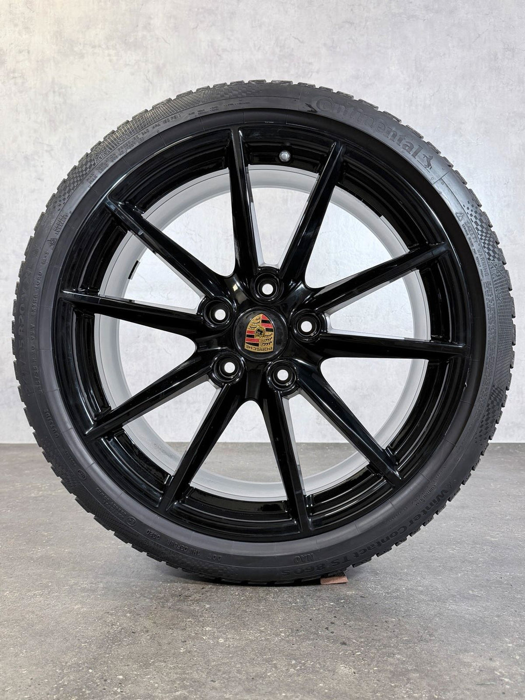 ORIGINAL 20 21 ZOLL PORSCHE 992 C2 S 4S SCHWARZ WINTERREIFEN