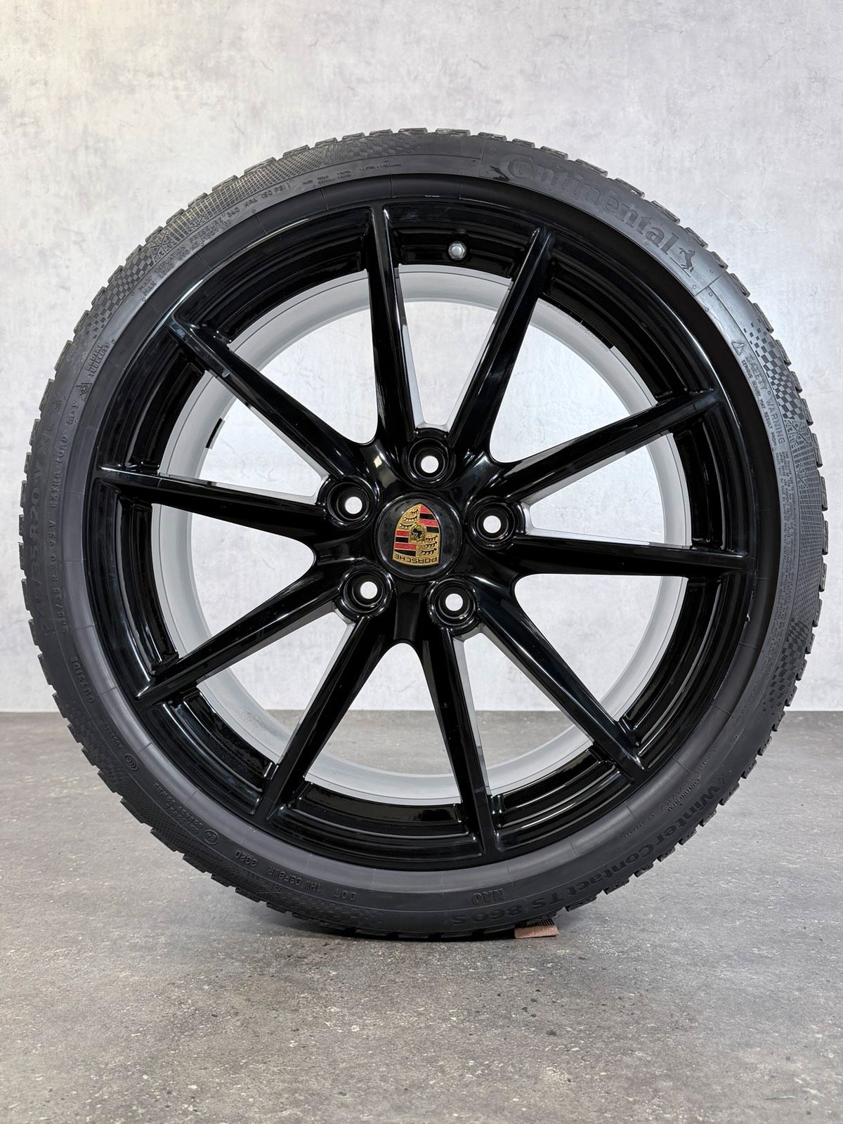 ORIGINAL 20 21 ZOLL PORSCHE 992 C2 S 4S SCHWARZ WINTERREIFEN