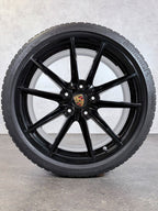 ORIGINAL 20 21 ZOLL PORSCHE 992 C2 S 4S SCHWARZ WINTERREIFEN