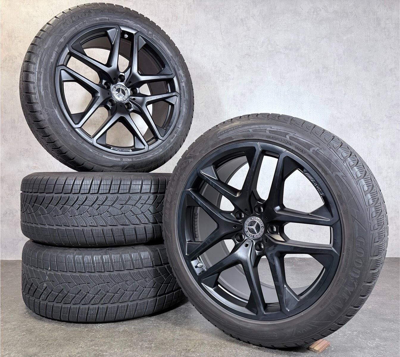 ORIGINAL 21 ZOLL MERCEDES G-KLASSE G63 W463 W465 WINTERREIFEN AMG