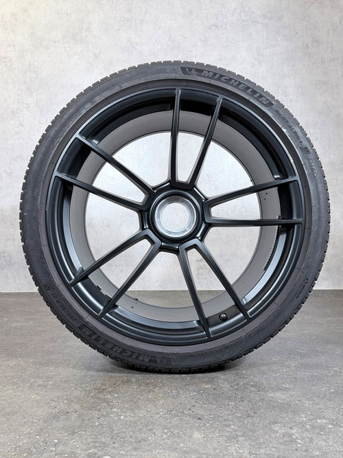 ORIGINAL 20 21 ZOLL PORSCHE 992 GTS ZV WINTERREIFEN SEIDENMATT