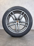 ORIGINAL 20 ZOLL PORSCHE MACAN II III 95B GRAU WINTERREIFEN