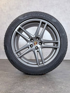 ORIGINAL 20 ZOLL PORSCHE MACAN II III 95B GRAU WINTERREIFEN