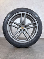 ORIGINAL 20 ZOLL PORSCHE MACAN II III 95B GRAU WINTERREIFEN