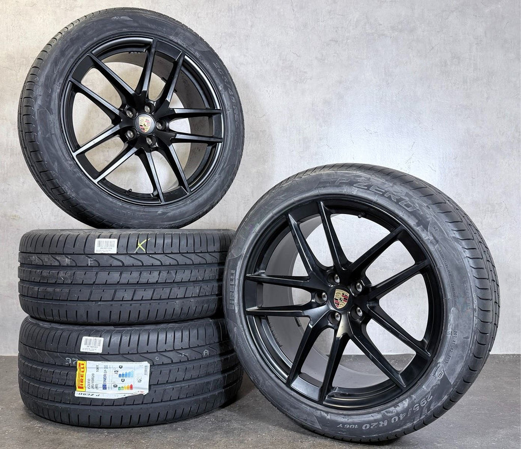 ORIGINAL 20 ZOLL PORSCHE MACAN III 3 95B SEIDENMATT SOMMERREIFEN
