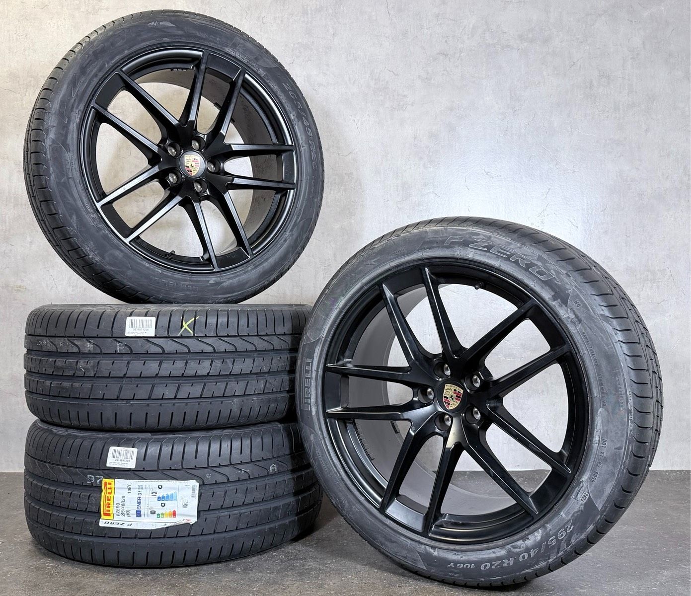 ORIGINAL 20 ZOLL PORSCHE MACAN III 3 95B SEIDENMATT SOMMERREIFEN